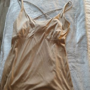 Babydoll tank with shelf bra